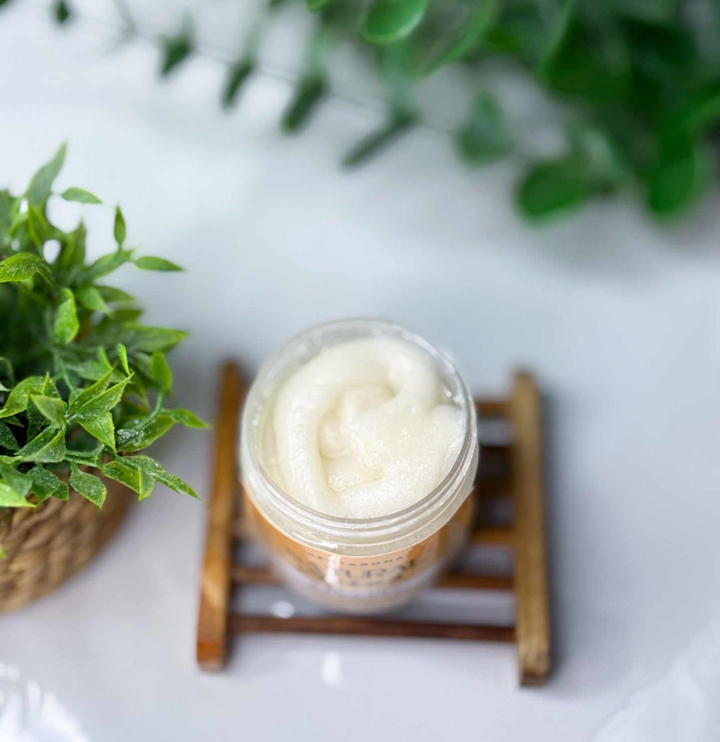 Coconut gentle scrub