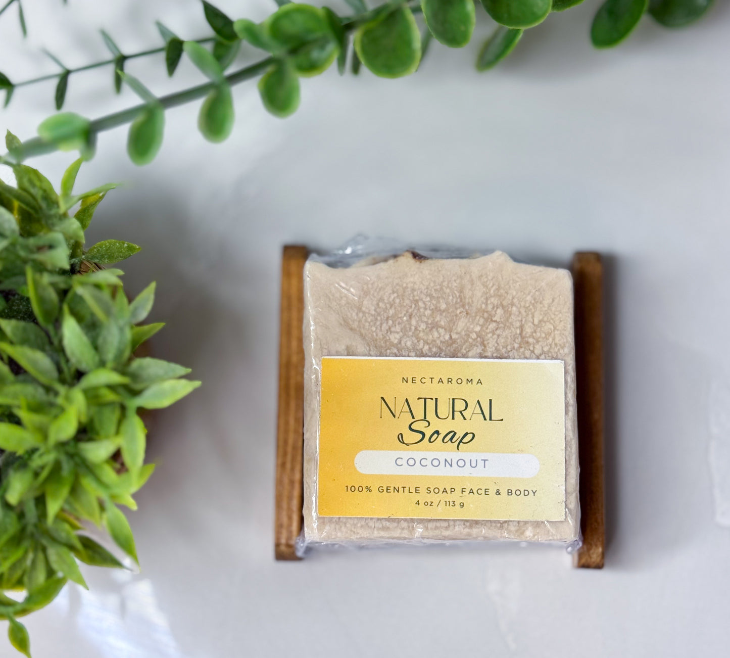 Coconut milk soap bar