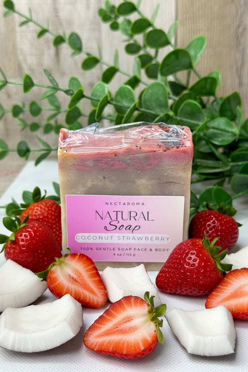 Coconut Strawberry soap