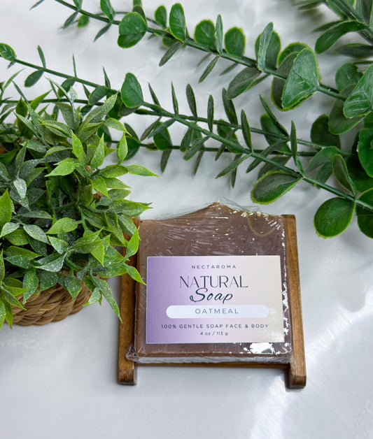 Oatmeal milk soap bar