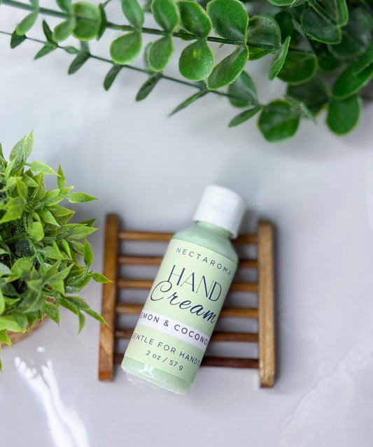 Coconut lemon hands cream