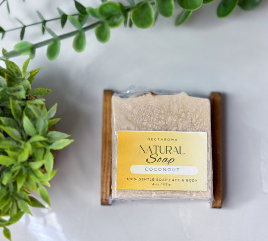 Coconut milk soap bar